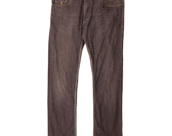 Marlboro Classics Herren Straight Jeans W32 L29 Grau