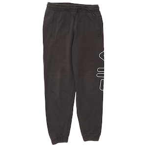 Pantaloni da tuta con grafica Fila da donna, taglia UK 6 XS, neri immagine 1