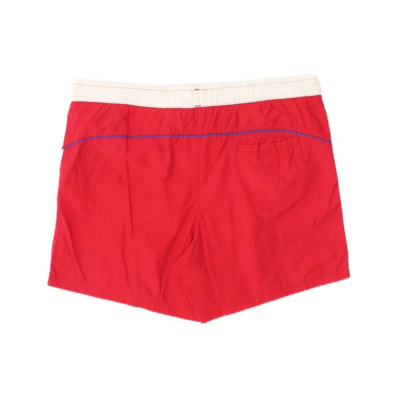 Fila Mens Graphic Swimming Shorts Medium Red Colourblock Polyester image 2