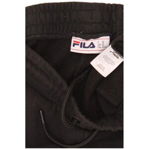Fila Mens Cargo Tracksuit Trousers Joggers XS Black Cotton image 4
