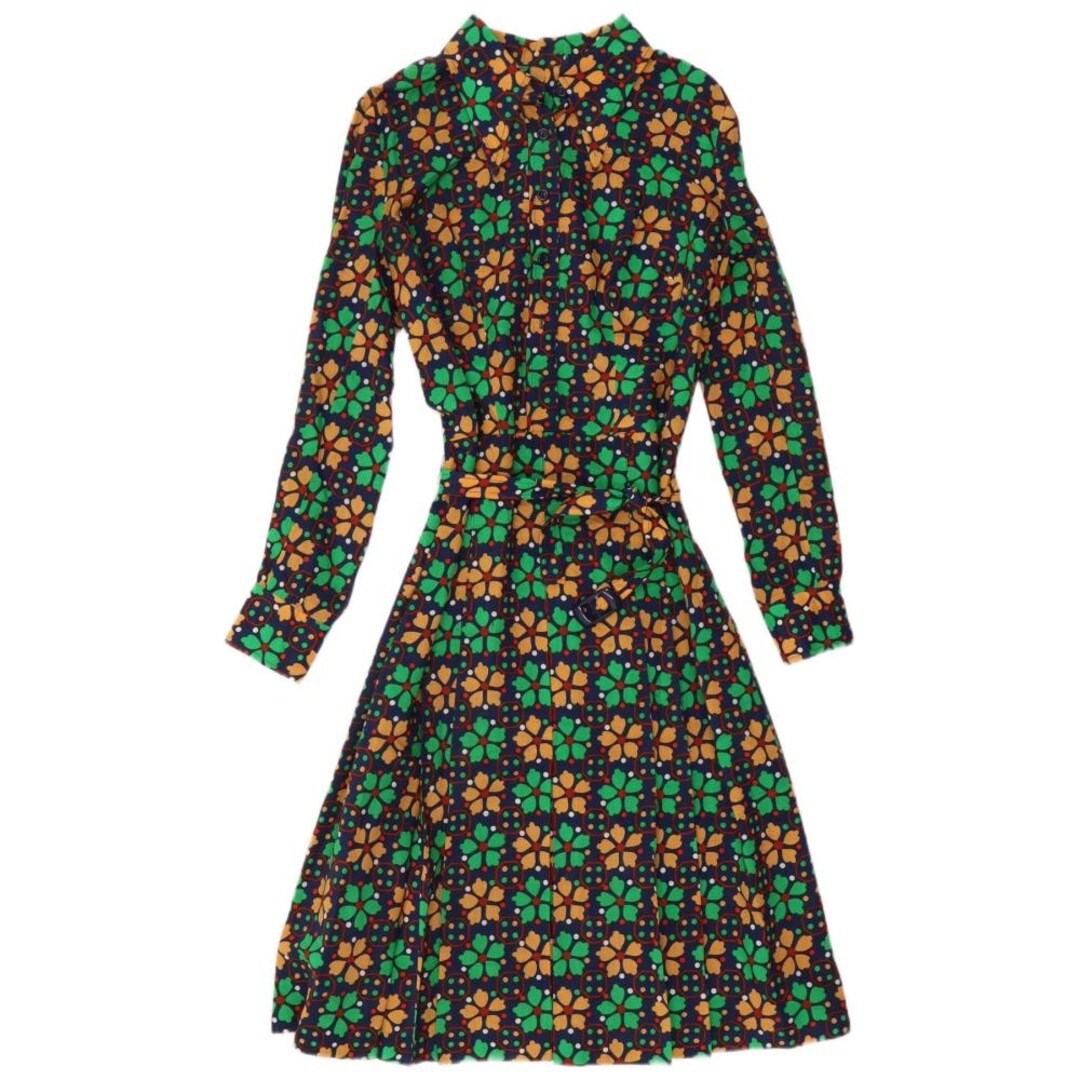 Bmo Robe Vintage Robe trapèze à manches longues pour femme UK 12 Medium ...
