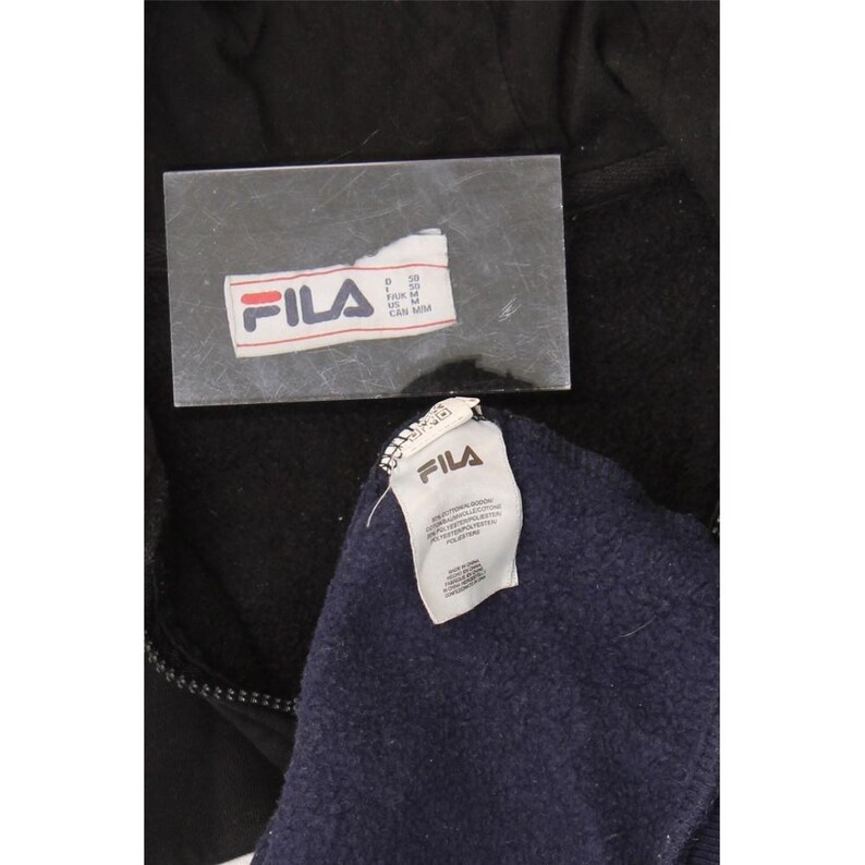 Fila womens zip hoodie sweater UK 14 medium multicoloured colourblock image 4