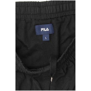 Fila Herren Sport Shorts Large Schwarz Colourblock Polyamid Bild 3