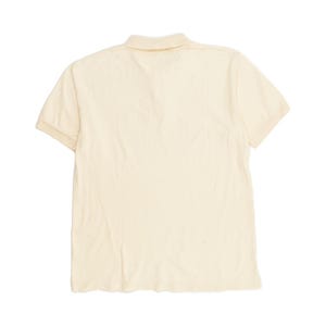 Fila mens polo shirt IT 54 large off white cotton image 2