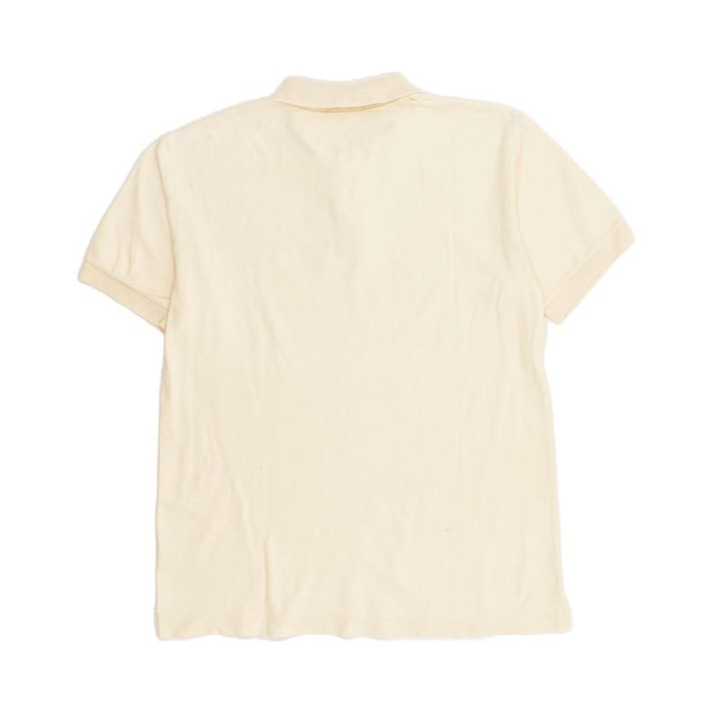 Fila mens polo shirt IT 54 large off white cotton image 2