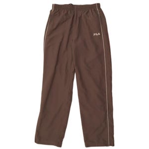 Pantalones de chándal Fila para hombre, poliéster gris medio imagen 1