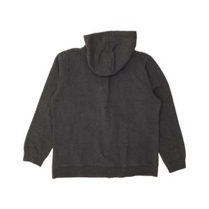 Sudadera con capucha y cremallera gráfica para hombre de Fila, de algodón gris grande imagen 2