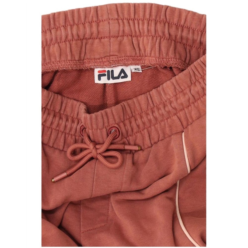Fila Womens Graphic Tracksuit Trousers Joggers UK 4 XS Pink image 3