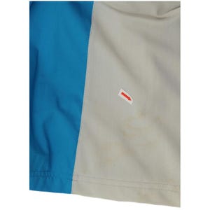 Fila womens tracksuit top jacket UK 14 medium blue colourblock polyester image 3