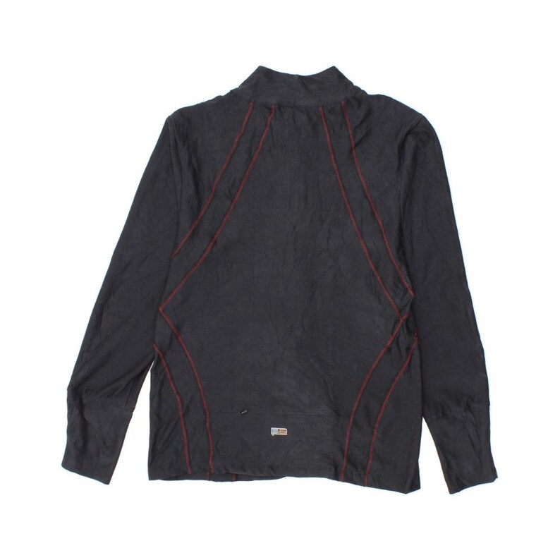 Bluza dresowa damska Fila UK 12, rozmiar średni, czarny, poliester zdjęcie 2