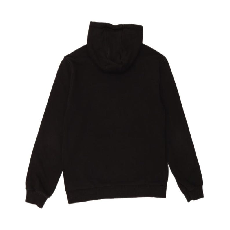 Fila mens graphic hoodie jumper small black colourblock cotton image 2