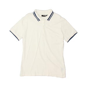Fila womens polo shirt UK 16 large white image 1