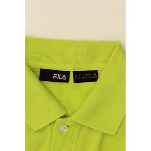 Fila mens polo shirt XL green image 3