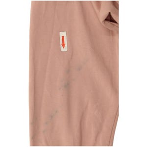 Fila Womens Oversized Hoodie Jumper UK 10 Small Pink Colourblock image 3