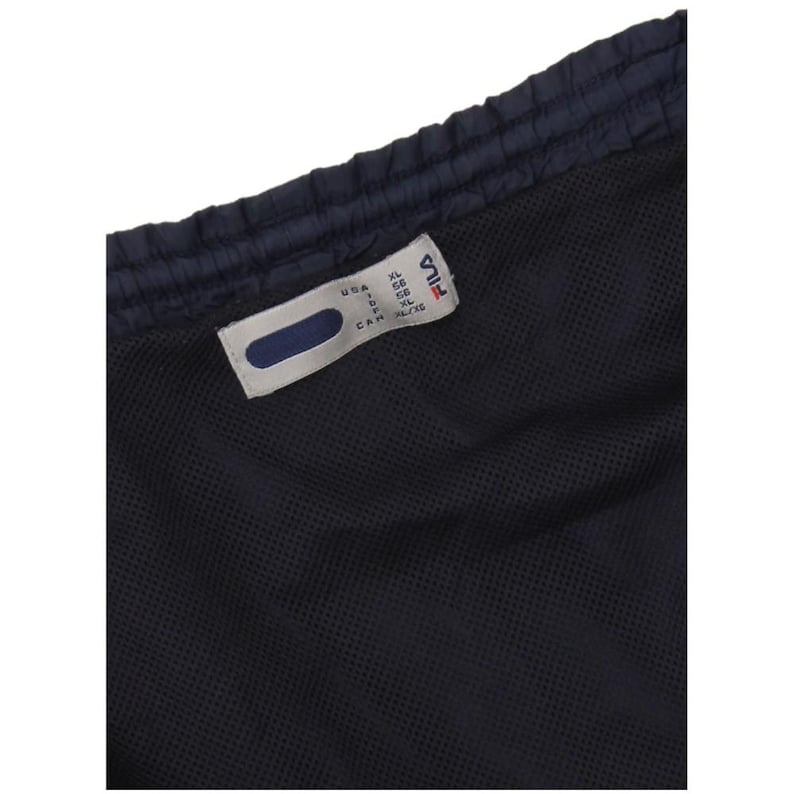 Pantaloncini sportivi da uomo Fila XL blu navy in poliestere immagine 5