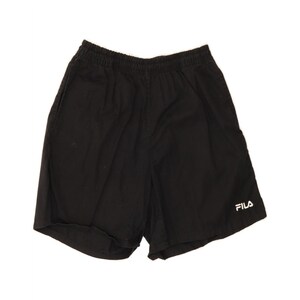 フィラ メンズ スポーツショーツ Lサイズ ブラック コットン 画像 1