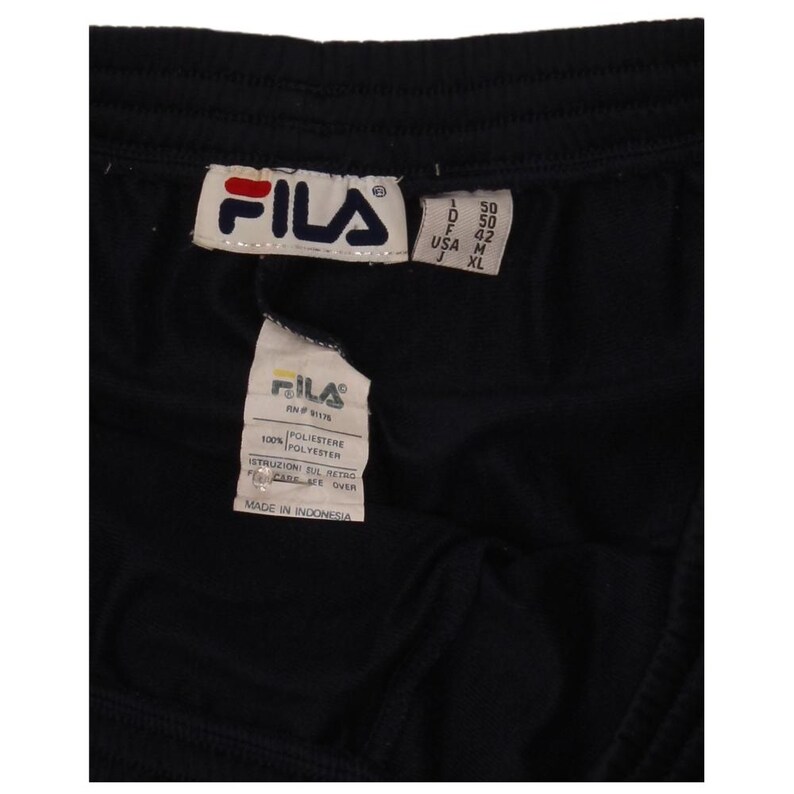 Chándal Fila para hombre, talla M, color azul marino, poliéster. imagen 3