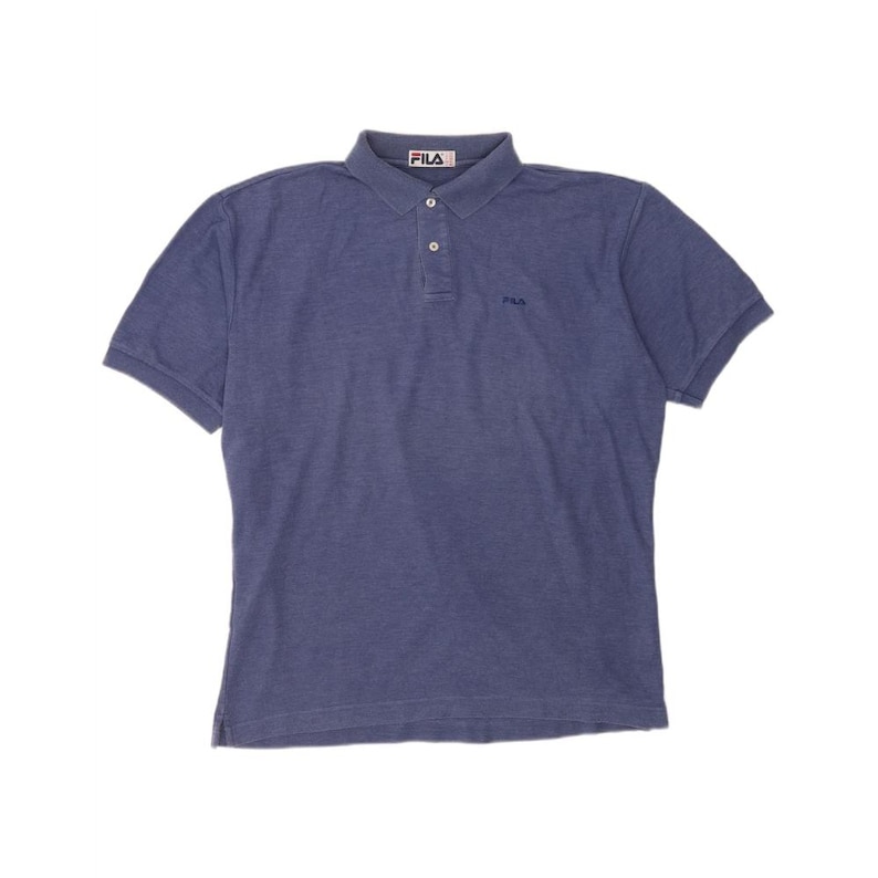 Polo homme Fila IT 52 grand coton bleu image 1