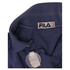 Polo homme Fila IT 52 grand coton bleu image 3