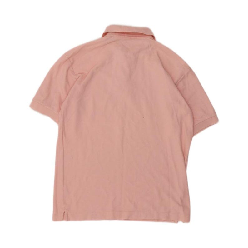 Fila mens polo shirt IT 48 medium pink cotton image 2