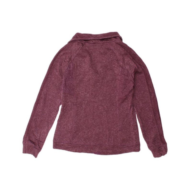 Chaqueta deportiva Fila para mujer, talla 10 (Reino Unido), poliéster moteado burdeos imagen 2