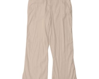 Spodnie damskie Marlboro Classics Bootcut Chino EU 44 XL W34 L31 White Flax