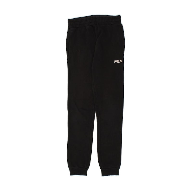 Pantaloni da tuta da uomo Fila con grafica, joggers, XS, in cotone nero immagine 1