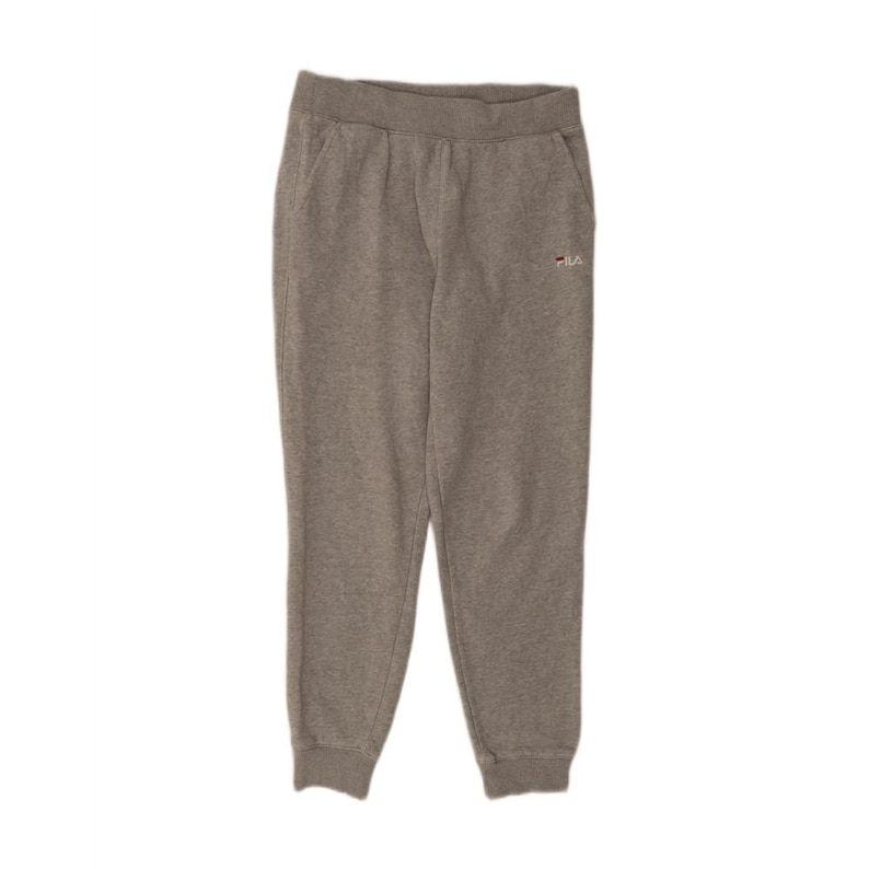 Pantalones de chándal Fila para mujer, talla 14 (Reino Unido), algodón, gris medio imagen 1