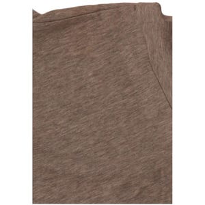 Fila womens crop graphic zip hoodie sweater UK 14 medium grey flecked image 3