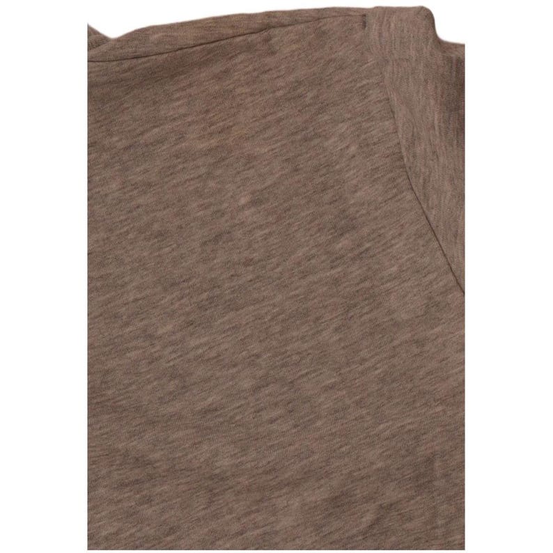 Fila womens crop graphic zip hoodie sweater UK 14 medium grey flecked image 3