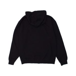 Fila mens graphic zip hoodie sweater large navy blue cotton image 2