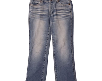 Vintage Womens Straight Jeans W28 L27 Blue
