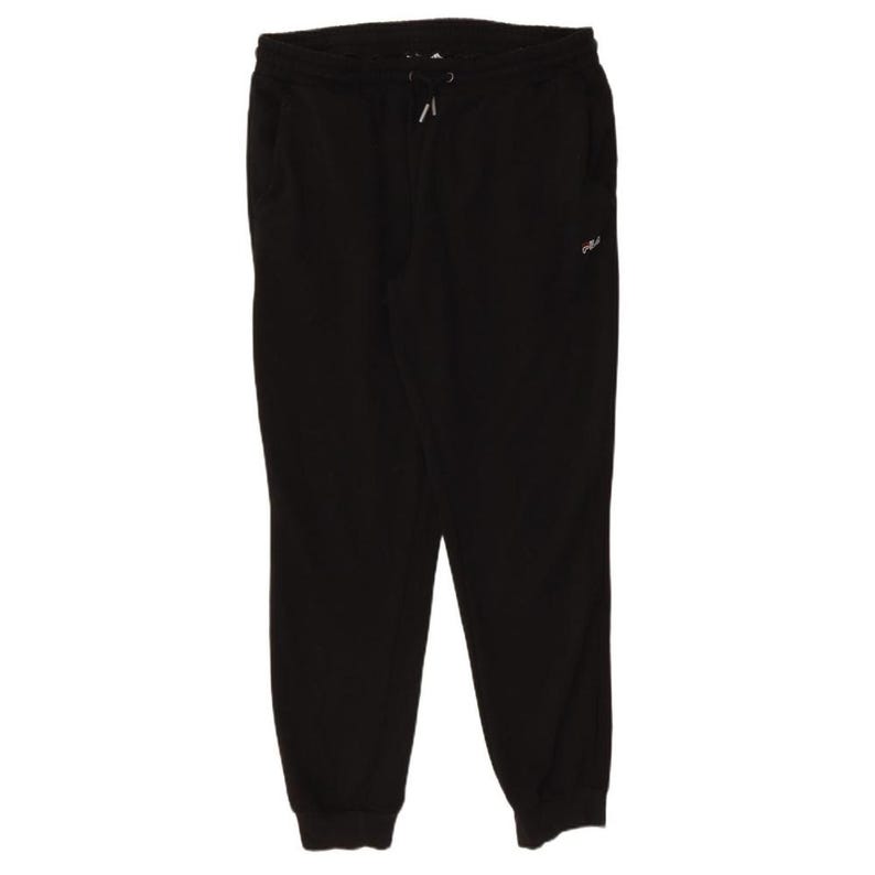 Pantalones de chándal Fila para hombre, talla XL, de algodón, color negro imagen 1