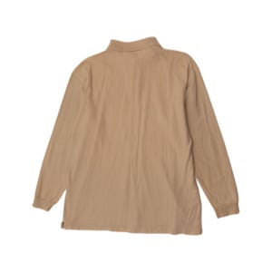 Fila herenpolo met lange mouwen IT 54 XL beige afbeelding 2