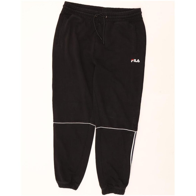 Fila heren trainingsbroek joggers XL zwart katoen afbeelding 1