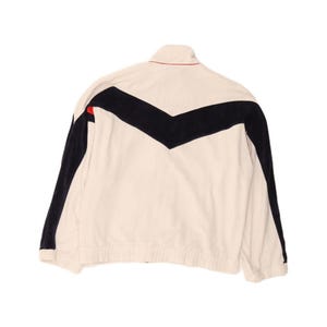 Fila womens tracksuit top jacket IT 46 large white colourblock cotton image 2