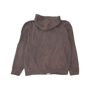 Sudadera con capucha y cremallera para mujer Fila, talla 16 (Reino Unido), gris, algodón imagen 2