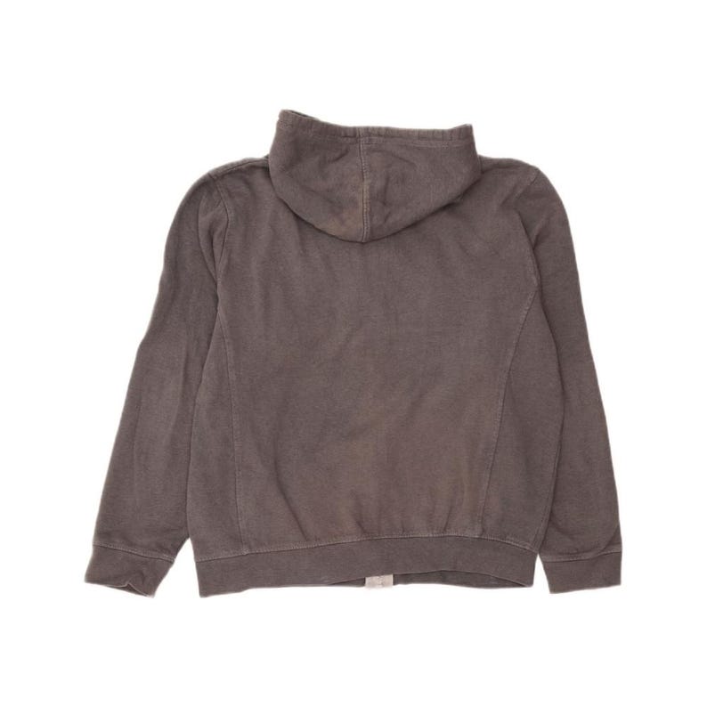 Sudadera con capucha y cremallera para mujer Fila, talla 16 (Reino Unido), gris, algodón imagen 2