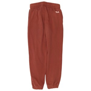 Fila Womens Graphic Tracksuit Trousers Joggers UK 4 XS Pink image 2