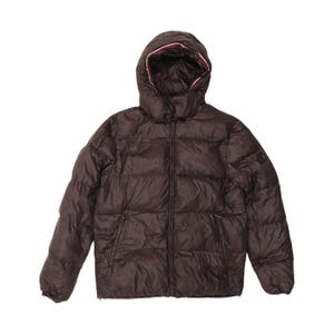 Fila Mens Hooded Reversible Padded Jacket UK 40 Large Navy Blue Colourblock image 3