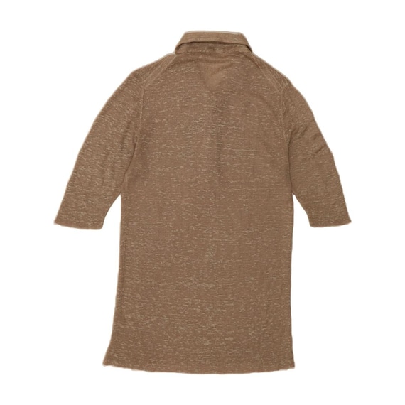 Buy VINTAGE Womens Longline Polo Neck Jumper Sweater UK 12 Medium