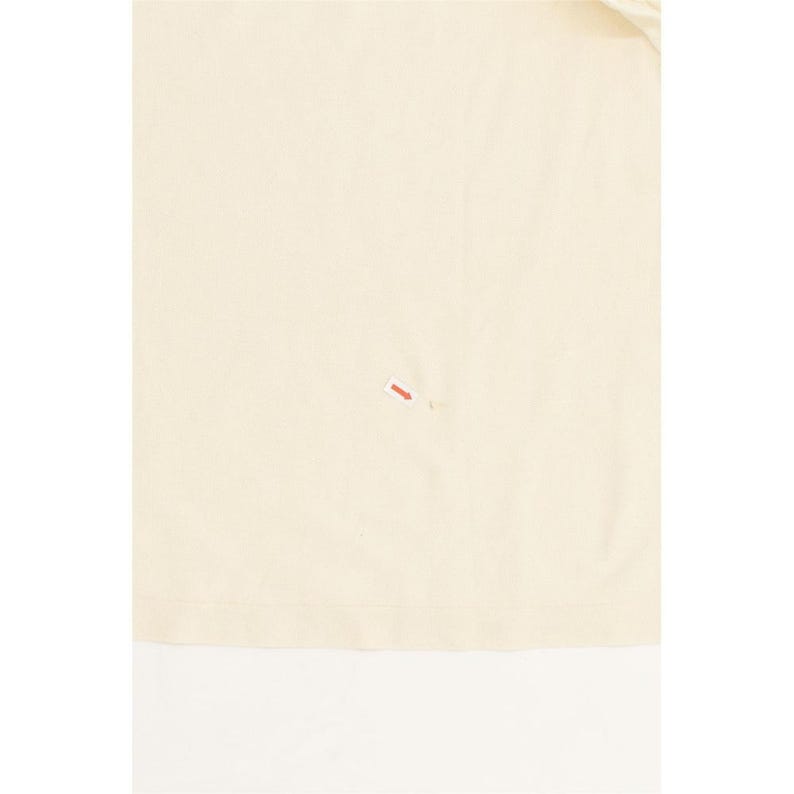 Fila mens polo shirt IT 54 large off white cotton image 3