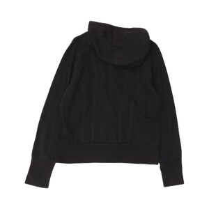 Fila womens zip hoodie sweater UK 16 large black cotton image 2