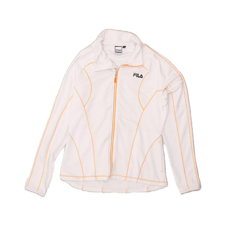 Chaqueta deportiva Fila para mujer, talla 16 (UK), color blanco, poliéster imagen 1