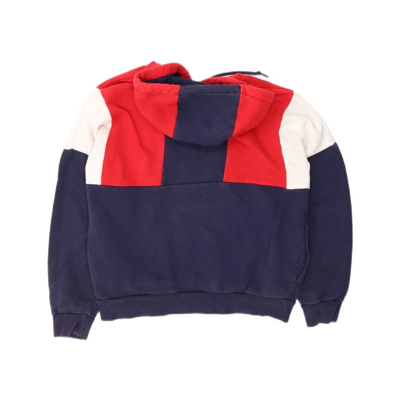 Pull à capuche oversize Fila pour femme - Royaume-Uni : 10 Small - Multicolore color block image 2