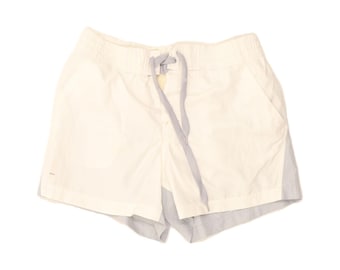 Pantaloncini da bagno da donna Fila, taglia UK 14 L, colore bianco a blocchi di colore, in poliestere.