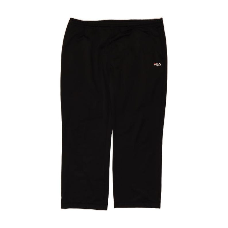 Fila mens tracksuit trousers 2XL black polyester image 1