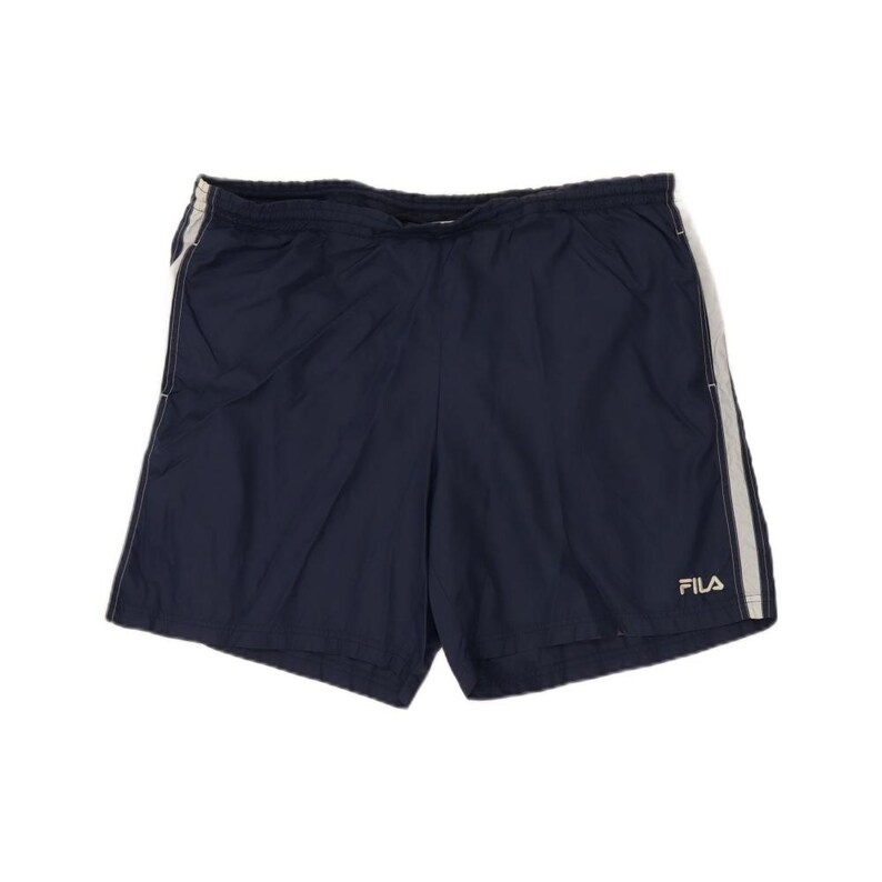 Pantaloncini sportivi da uomo Fila XL blu navy in poliestere immagine 3