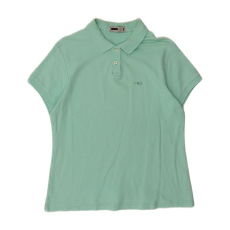 Fila womens polo shirt IT 50 XL green cotton image 1
