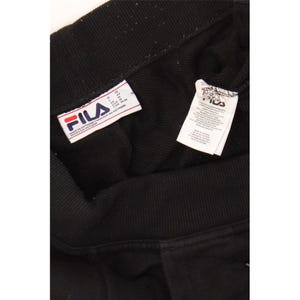 Fila Damen Trainingshose Jogginghose UK 44 medium schwarz Baumwolle Bild 3